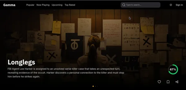 project Gamma movies